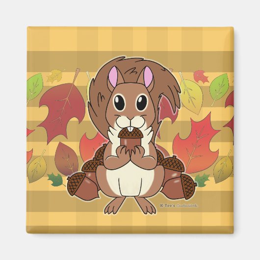 Aimant Écureuil - (Devant)