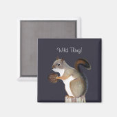 Aimant Écureuil (Recto/Verso)