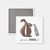 Aimant Écureuil 0025 nc (Recto/Verso)