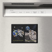 Aimant Écureuil dans l'espace (In Situ (Lave-vaisselle))