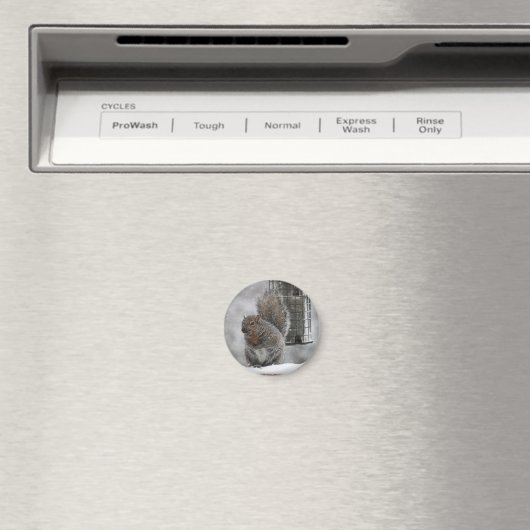 Aimant Écureuil de Noël (In Situ (Lave-vaisselle))