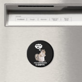 Aimant Écureuil Excusez-moi Votre Oiseau Est Vide (In Situ (Lave-vaisselle))