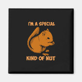 Aimant Écureuil - Type Spécial De Noix (Devant)