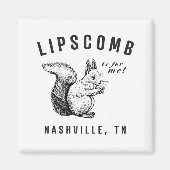 Aimant Écureuils de Lipscomb (Devant)