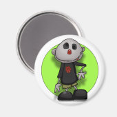Aimant Eddie zombie (Recto/Verso)