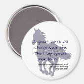 Aimant Eddy Farm School for Horse and Rider (Recto/Verso)