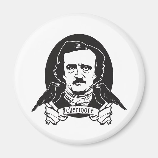 Aimant Edgar Allan Poe (Devant)