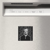 Aimant Edgar Allan Poe | Le Corbeau (In Situ (Lave-vaisselle))