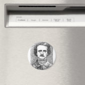 Aimant Edgar Allan Poe Portrait (In Situ (Lave-vaisselle))