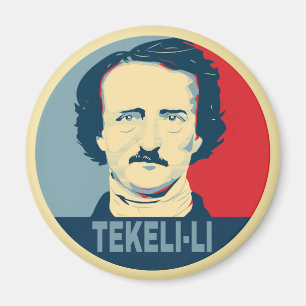 Aimant Edgar Allan Poe TEKELI-LI Style Hope