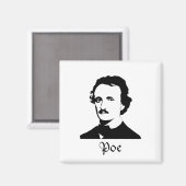Aimant Edgar Allen Poe (Recto/Verso)