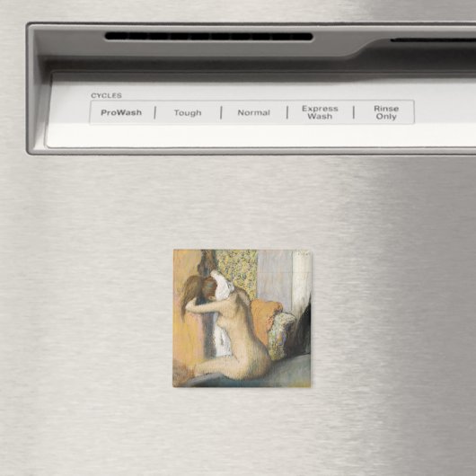 Aimant Edgar Degas | Après le bain, femme Sécher le cou (In Situ (Lave-vaisselle))