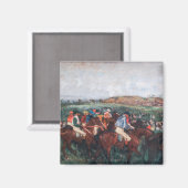 Aimant Edgar Degas - Course des hommes (Recto/Verso)