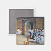 Aimant Edgar Degas - Dance Foyer, Opéra rue Le Peletier (Recto/Verso)