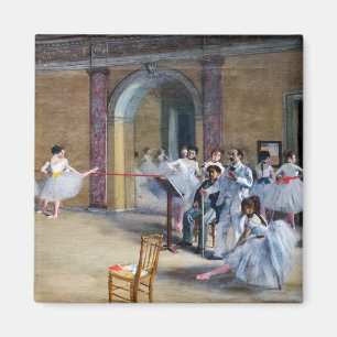 Aimant Edgar Degas - Dance Foyer, Opéra rue Le Peletier