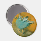 Aimant Edgar Degas Dancers au bar peint des oeuvres d'art (Recto/Verso)