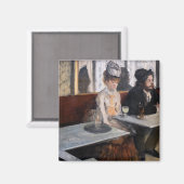 Aimant Edgar Degas - Dans un café / L'Absinthe (Recto/Verso)