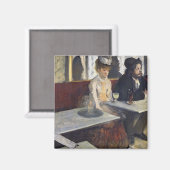 Aimant Edgar Degas | Dans un Café, ou l'Absinthe (Recto/Verso)
