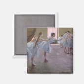 Aimant Edgar Degas | Danseurs à la répétition, 1875-1877 (Recto/Verso)