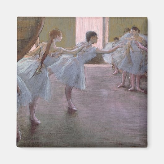 Aimant Edgar Degas | Danseurs à la répétition, 1875-1877 (Devant)