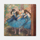 Aimant Edgar Degas - Danseurs en bleu (Devant)