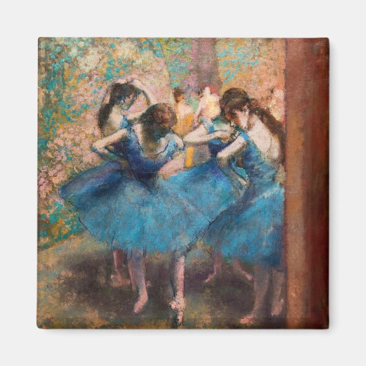 Aimant Edgar Degas - Danseurs en bleu (Devant)
