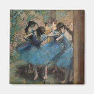 Aimant Edgar Degas Danseurs en bleu, 1890