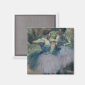 Aimant Edgar Degas | Danseurs en Violet (Recto/Verso)