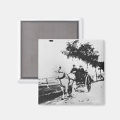Aimant Edgar Degas | Edgar Degas et un ami (Recto/Verso)