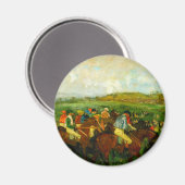 Aimant Edgar Degas Équitation (Recto/Verso)