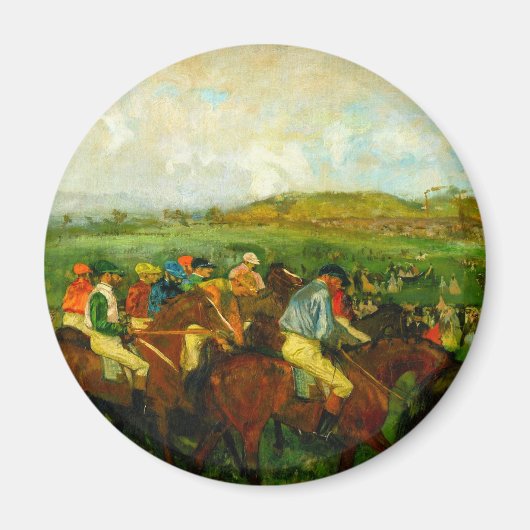 Aimant Edgar Degas Équitation (Devant)