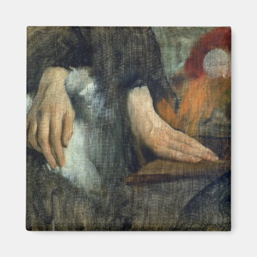 Aimant Edgar Degas | Étude des mains, 1859-60 (Devant)