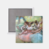 Aimant Edgar Degas | Four ballerinas (Recto/Verso)