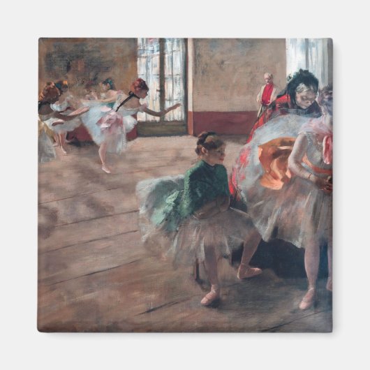 Aimant Edgar Degas - La répétition (Devant)