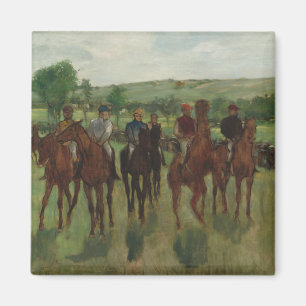 Aimant Edgar Degas   les cavaliers
