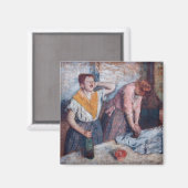 Aimant Edgar Degas - Les repasseuses (Recto/Verso)