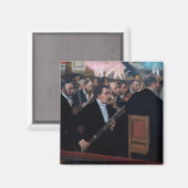 Aimant Edgar Degas - Orchestre à l'Opéra (Recto/Verso)