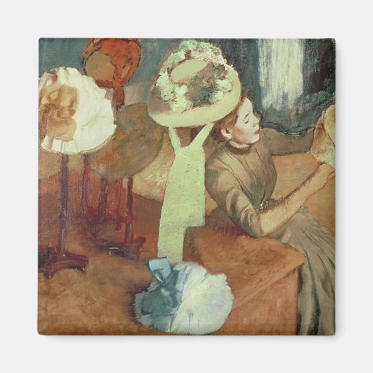 Aimant Edgar Degas | The Millinery Shop, 1879/86 (Devant)