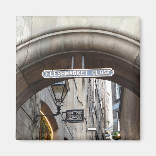 Aimant Edimbourg - Fleshmarket Fermer (Devant)