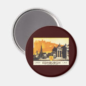 Aimant Edimbourg via LNER Rail Poster (Recto/Verso)