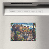 Aimant Edinburgh Castle Scotland Travel (In Situ (Lave-vaisselle))