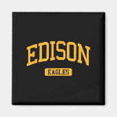 Aimant Edison High School Hs Edison Nj Varsity Srts (Devant)