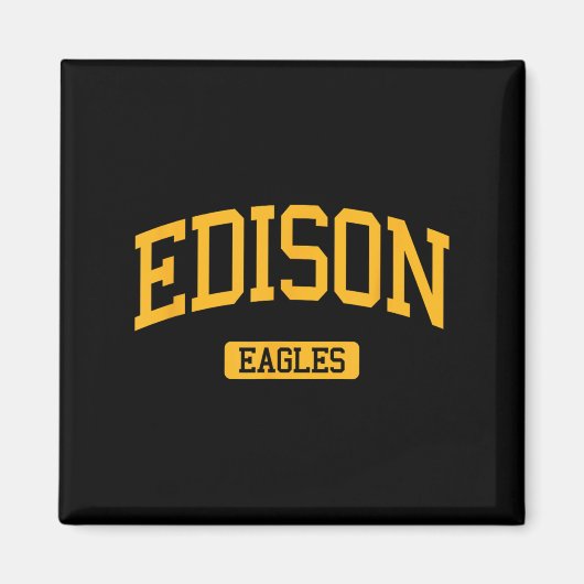 Aimant Edison High School Hs Edison Nj Varsity Srts (Devant)