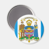 Aimant Edmonton, Canada (Recto/Verso)
