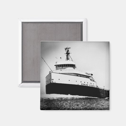 Aimant Edmund Fitzgerald (Recto/Verso)