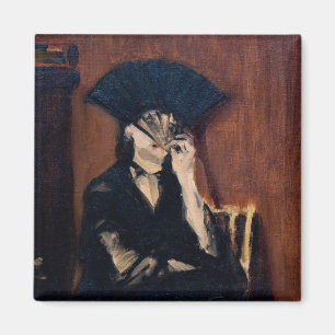 Aimant Edouard Manet - Berthe Morisot avec un éventail