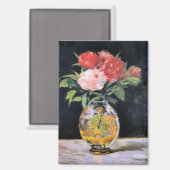 Aimant Edouard Manet - Bouquet de fleurs, (Recto/Verso)