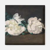 Aimant Edouard Manet - Branche des pivoines blanches, sec (Devant)
