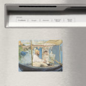 Aimant Edouard Manet - Monet Peinture sur son Studio Boat (In Situ (Lave-vaisselle))