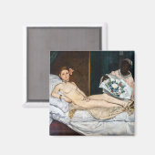 Aimant Edouard Manet - Olympia (Recto/Verso)